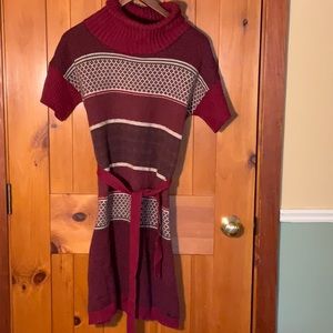 Stunning knit dress, unique style, excellent quality, never worn!